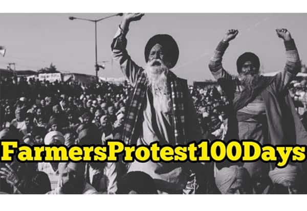 FarmersProtest100Days, Farmersprotest, Farmers,  