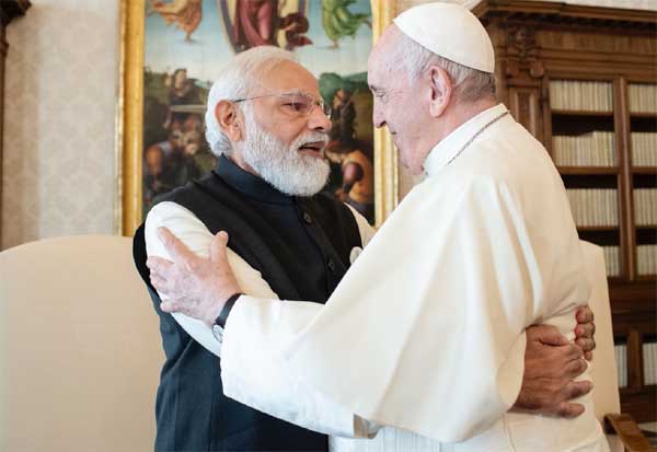 PM Modi, Vatican, Pope Francis, பிரதமர், மோடி, நரேந்திர மோடி, போப்