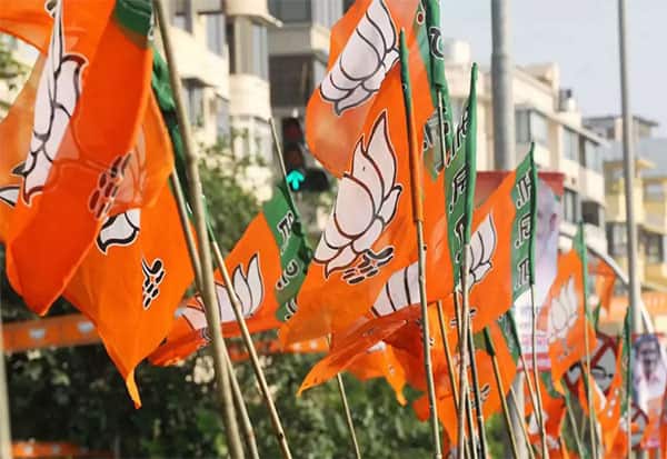 BJP ,massive victory ,Tripura, civic polls