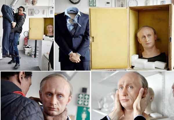 Putin memindahkan patung lilin dari Museum Prancis |  dinamika