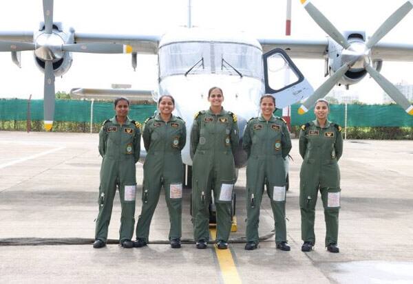 Navy, 5 women aircrew, surveillance, Arabian Sea, history