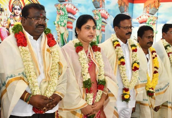 Board of Trustees to manage the temples take charge at Coimbatore Koniyamman temple   கோவில்களை நிர்வகிக்க அறங்காவலர் குழு கோவை கோனியம்மன் கோவிலில் பொறுப்பேற்பு