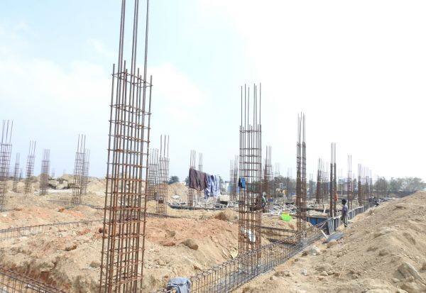 Thiruthani new bus station construction works briskly planned to be put into use by December   திருத்தணி புதிய பஸ் நிலைய கட்டுமான பணிகள் 'விறுவிறு' டிசம்பர் மாதத்திற்குள் பயன்பாட்டிற்கு விட திட்டம்