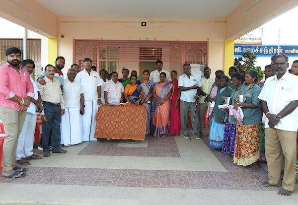 Employee Appreciation in Srimushnam Municipality   ஸ்ரீமுஷ்ணம் பேரூராட்சியில் பணியாளர்கள் கவுரவிப்பு
