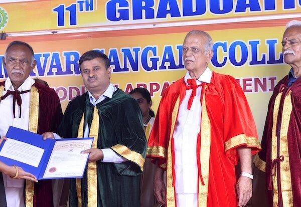 Kammawar Sangha Engineering College Graduation Ceremony    கம்மவார் சங்க பொறியியல் கல்லுாரி பட்டமளிப்பு விழா