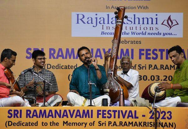 Ramnavami festival begins in D. Nagar   ராமநவமி திருவிழா தி.நகரில் துவக்கம்