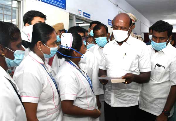 No stock of covid vaccine: Minister Subramanian   கோவிட் தடுப்பூசி இருப்பு இல்லை:  அமைச்சர் சுப்பிரமணியன் 