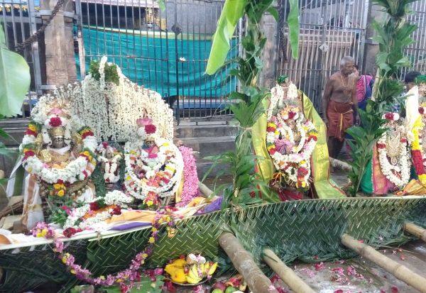 Thirukalyana Utsavam at Pattiswarar temple in Perur   பேரூர் பட்டீஸ்வரர் கோவிலில்  திருக்கல்யாண உற்சவம்