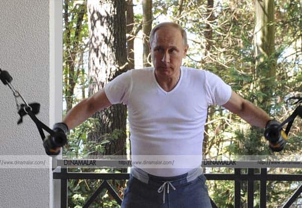 3pm to 9am Sleep Fitness; This is Putin style..!  இரவு 3 முதல் காலை 9 மணிவரை தூங்கியும் ஃபிட்னஸ்; இது புடின் ஸ்டைல்..!