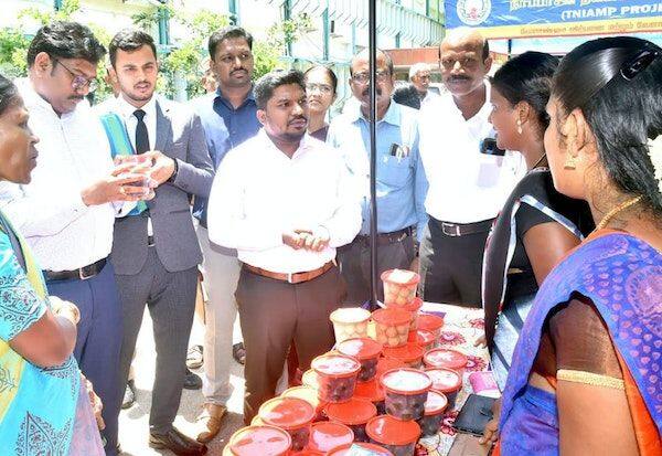 Central authorities inspect a produce in a district   ஒரு மாவட்டம் ஒரு விளைபொருள்  மத்திய அதிகாரிகள் ஆய்வு