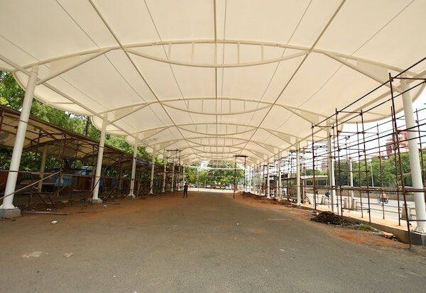 Anna Sadukum bus station will open for use soon  அண்ணா சதுக்கம் பஸ் நிலையம் விரைவில் பயன்பாட்டுக்கு திறப்பு