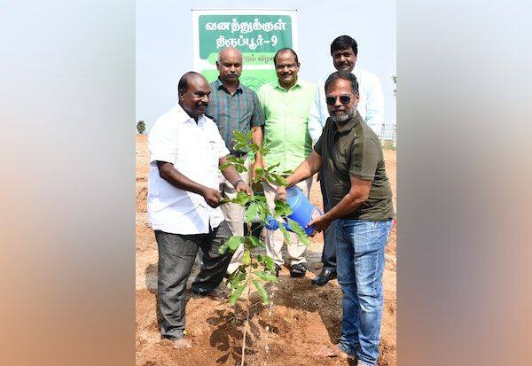 Vanatukhin Tirupur - 9 was launched with a target of planting 2 lakh saplings   'வனத்துக்குள் திருப்பூர் - 9' துவக்கம்: 2 லட்சம் மரக்கன்றுகள் நட இலக்கு