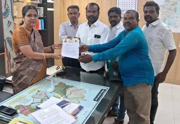 New Tamil Nadu appeals to Collector, S.B. for sale of adulterated liquor to disabled persons   இயலாதவர், ஊனமுற்றோரை கொண்டு கள்ள மது விற்பனை கலெக்டர் , எஸ்.பி.,யிடம் புதிய தமிழகம்   முறையீடு  