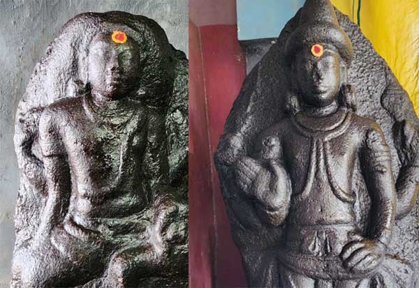  Seventh century Murugan statue discovered   ஏழாம் நுாற்றாண்டைச் சேர்ந்த முருகன் சிலை கண்டெடுப்பு
