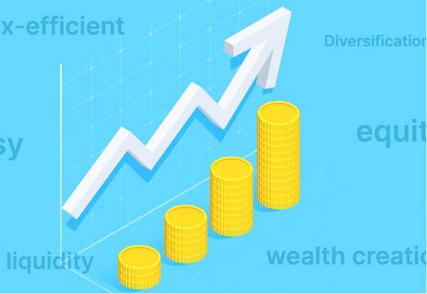  Increase in investment in equity funds  சமபங்கு நிதிகளில் முதலீடு அதிகரிப்பு