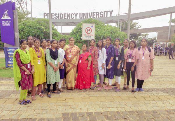  Deivanai Ammal College students training at Bengaluru Educational Centre    தெய்வானை அம்மாள் கல்லுாரி மாணவிகள் பெங்களூரு கல்விசார் மையத்தில் பயிற்சி