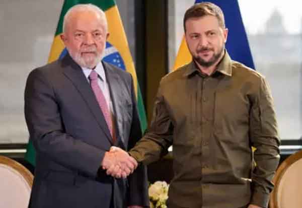  Zelensky met with the President of Brazil    பிரேசில் அதிபரை சந்தித்தார் ஜெலன்ஸ்கி