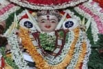   உத்தரகோசமங்கையில் சந்தனக்காப்பு  அணிவிக்கப்பட்ட பச்சை மரகத நடராஜர்