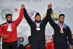 ஆசிய வலுதுாக்கும் போட்டி: கோவை வீரர்களுக்கு 3 பதக்கம்