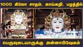 1000 கிலோ சாதம், காய்கறி, பழத்தில் பெருவுடையாருக்கு அன்னாபிஷேகம் | Thanjavur Temple | Dinamalar