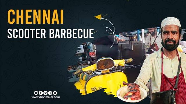 Chennai Scooter Barbecue | Home made Barbacue masala | Tamilnadu Street food | Chennai