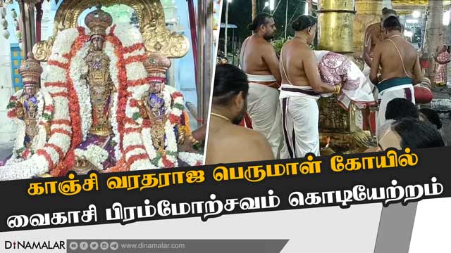 வெள்ளியன்று கருட சேவை உற்சவம் | Kanchipuram | Perumal | Temple