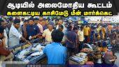 அதிகாலை முதல் மீன் விற்பனை ஜோர்  | kasimedu fish market | Fish rate Chennai
