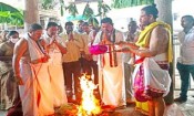 காளஹஸ்தி சிவன் கோயிலில் சங்கடஹர சதுர்த்தி வழிபாடு